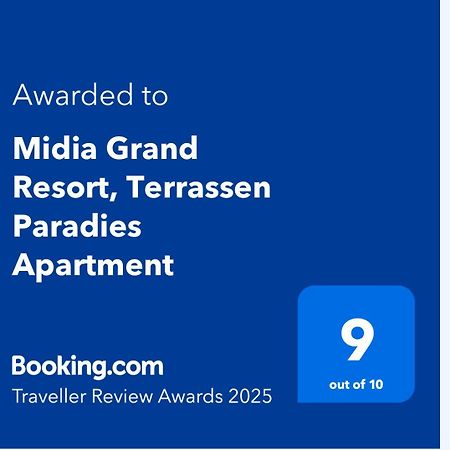 Midia Grand Resort, Terrassen Paradies Apartment Aheloi Exterior foto