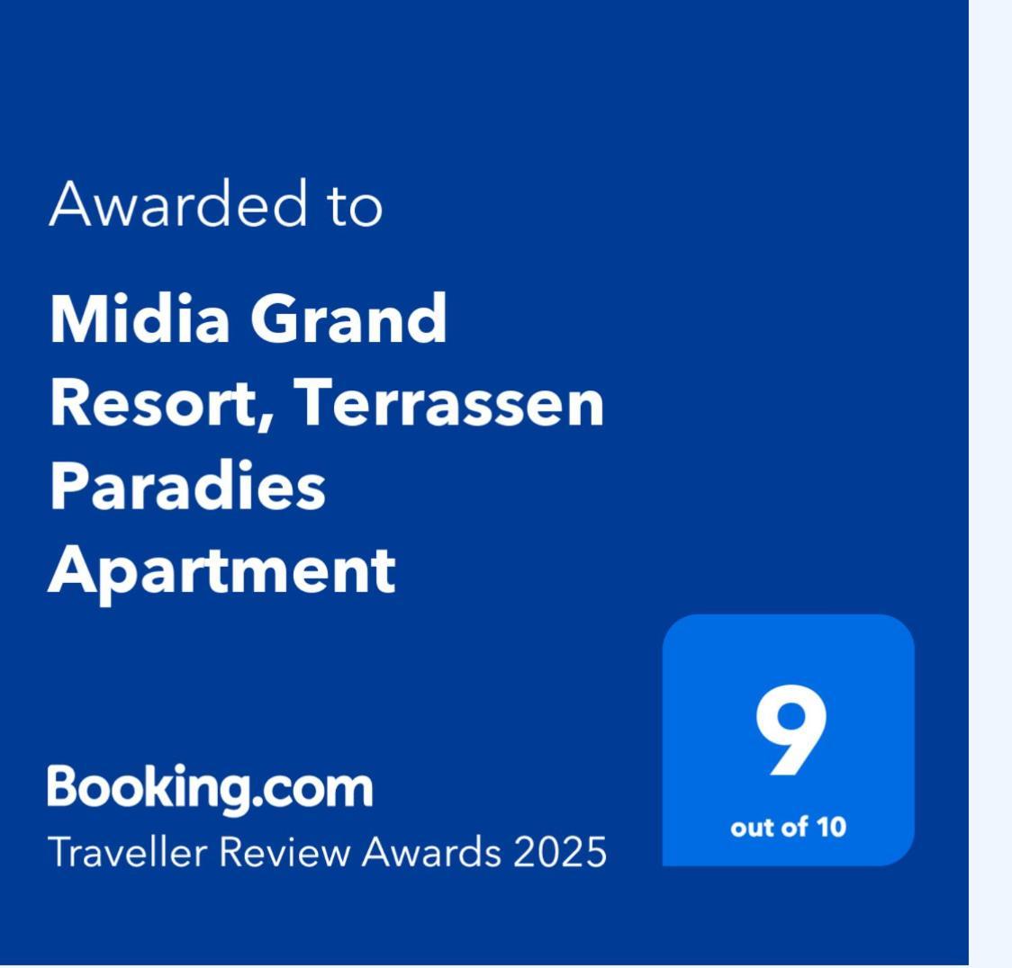 Midia Grand Resort, Terrassen Paradies Apartment Aheloi Exterior foto
